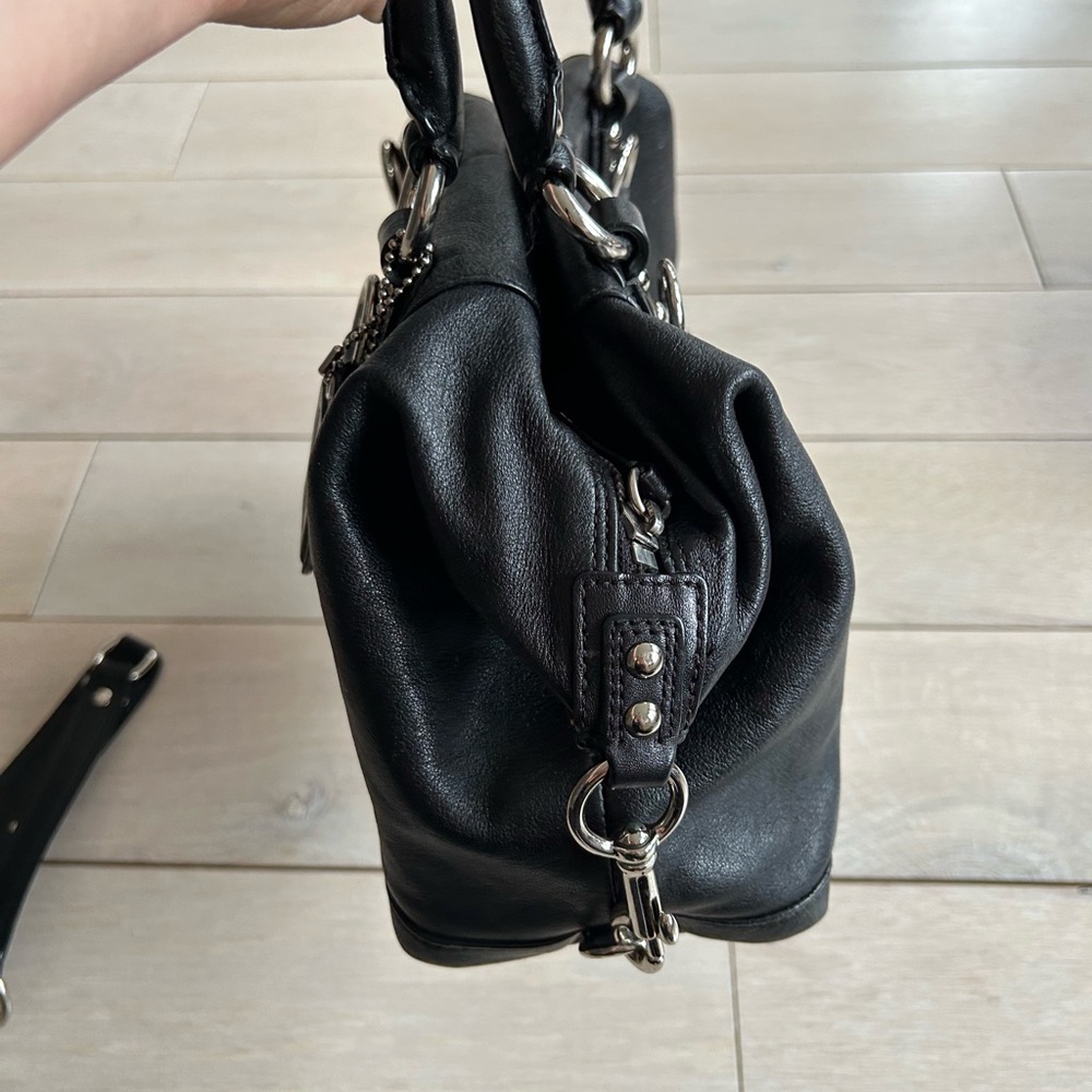 Coach Ashley F15447 convertible satchel duffle crossbody - Picture 8 of 10